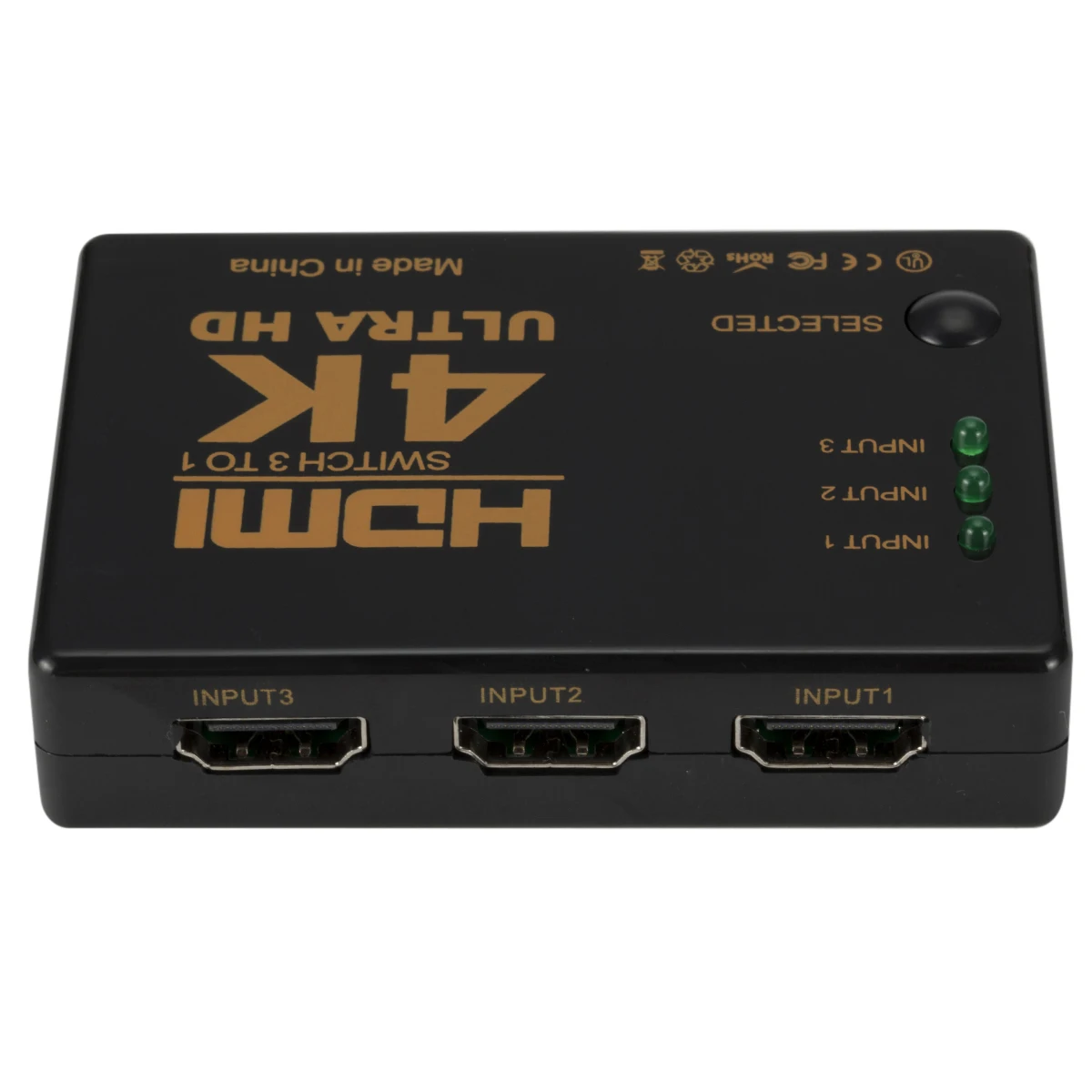 HDMI коммутатор 3 порта 4 к* 2 к коммутатор сплиттер коробка Ultra HD для DVD HDTV Xbox PS3 PS4 HDMI Коммутатор HDMI Сплиттер 4 к* 2 к 3D переключатель