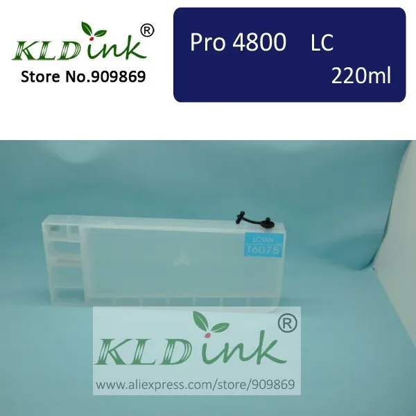 Совместимый с T6065 многоразовый чернильный картридж для Stylus Pro 4800