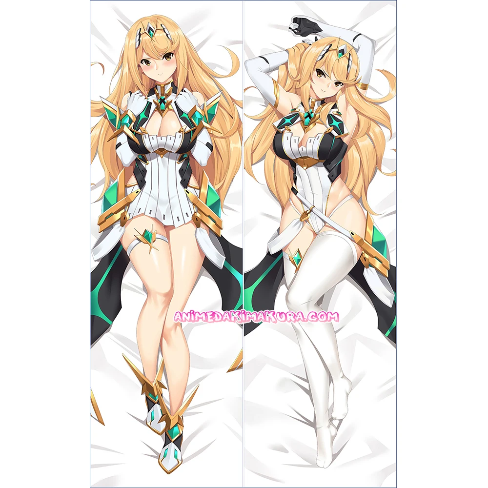 Чехол для подушки Xenoblade 2 Dakimakura Mythra аниме обнимания девочек|Наволочка| |