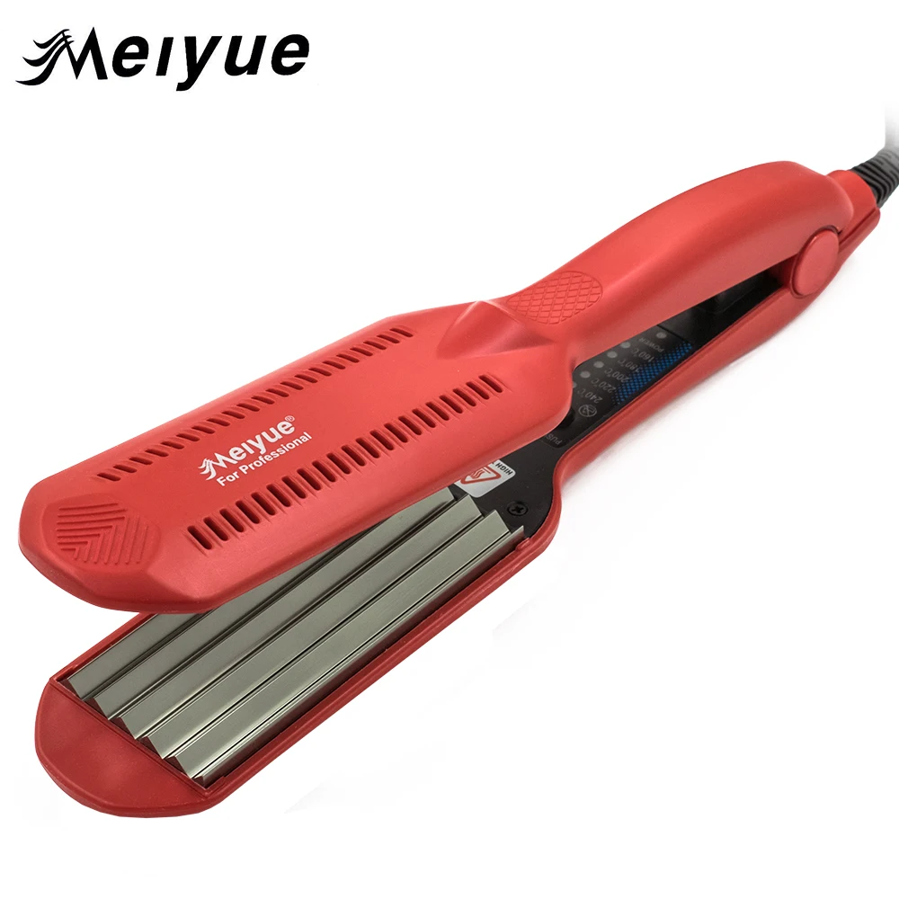

professional Curling Iron Temperature Control Corrugated Hair Straightener Crimper fluffy Small Waves Hair Curlers Styling Tool