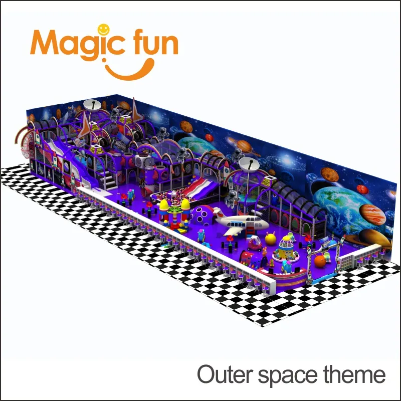 MAGICFUN тема леса дети Крытый Озорной замок мягкая игровая площадка