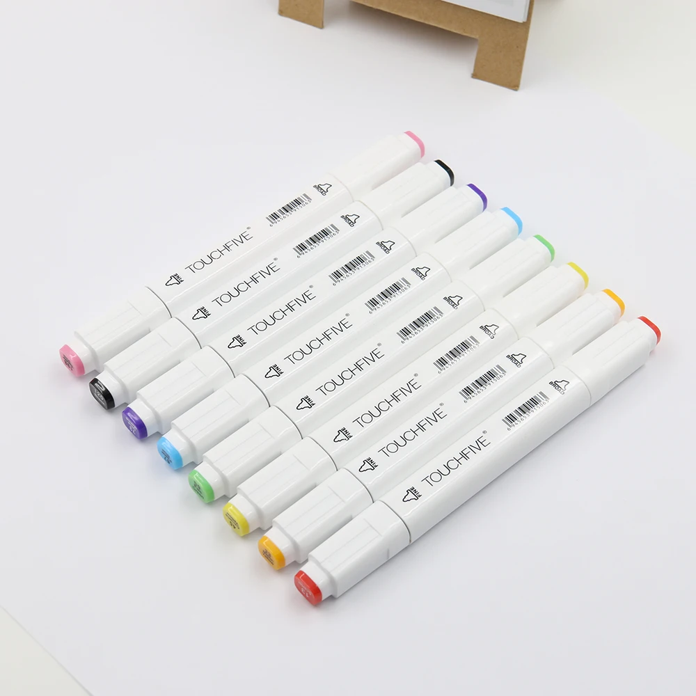 Маркеры художественные на спиртовой основе 30/40/60/80/168 цветов|marker brush pens|pens for