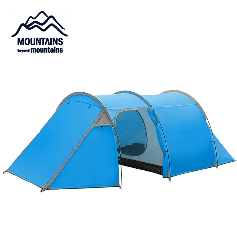 

STAR HOME 3 people tent outdoor tunnel tent climbing camping 1 room 1 hall tent four season tent
