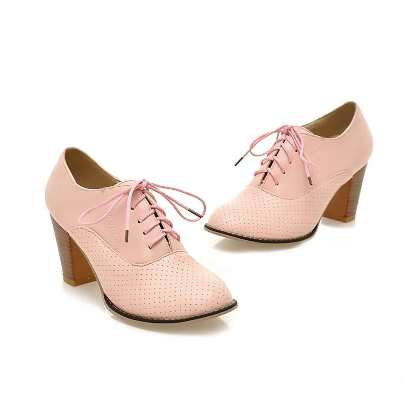 Женские туфли оксфорды на шнуровке большие размеры 33 43|oxford shoes|oxford shoes womenwomen oxford |