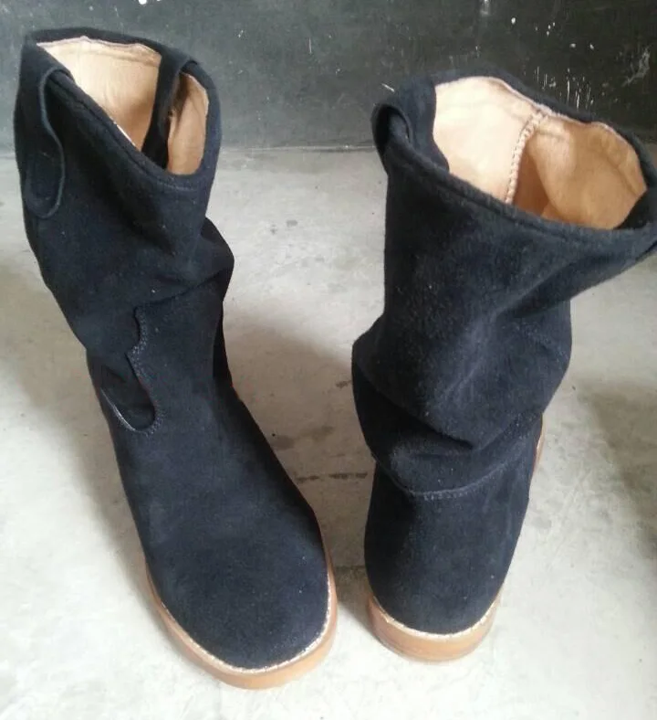 Ankle Boots Flats leather