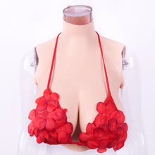 

Dokier high-end type G cup crossdressing breast forms for crossdresser drag queen sissy crossdress ladyboy transgender big boobs