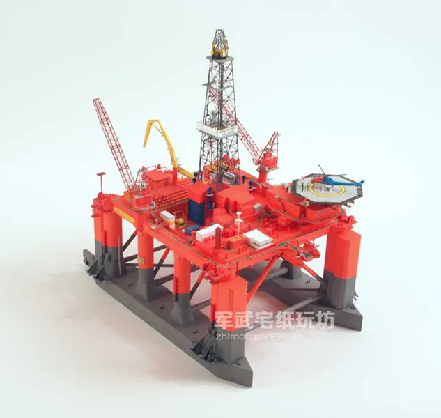 Норвежская полупогружная нефтяная буровая платформа Bredford Dolphin Комплект бумажных