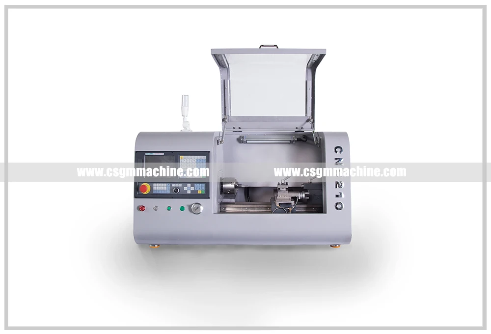 CNC210 A мини токарный станок с ЧПУ/1200 Вт серводвигателем/после 990TDB ЧПУ|Станок| |