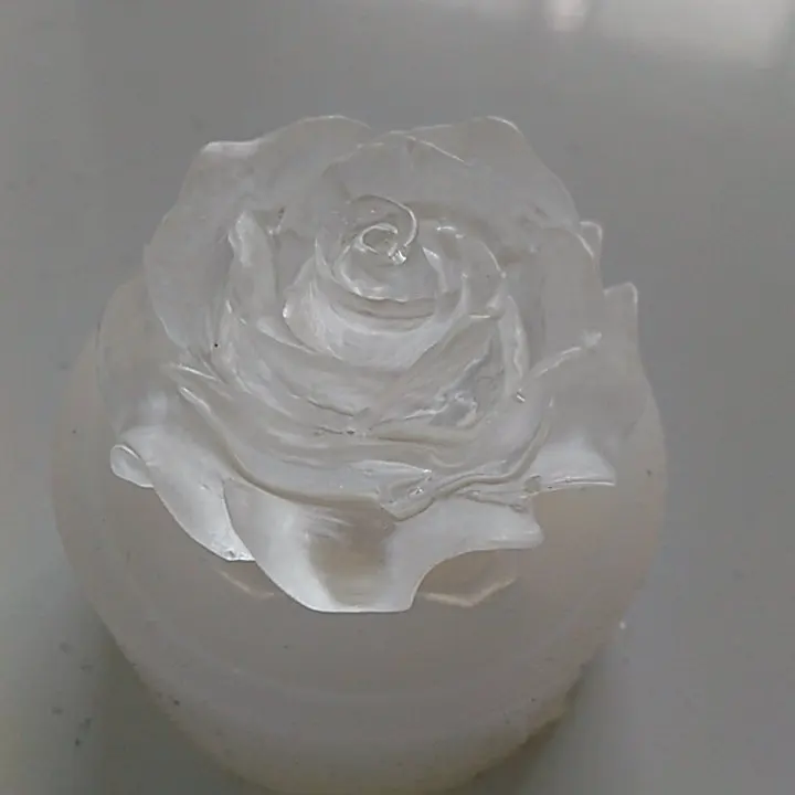 3D Rose Flower Soap Making Tool handmade Silica Gel soap Mold diy Handmade Chocolate Cake Soap Silicone Mold