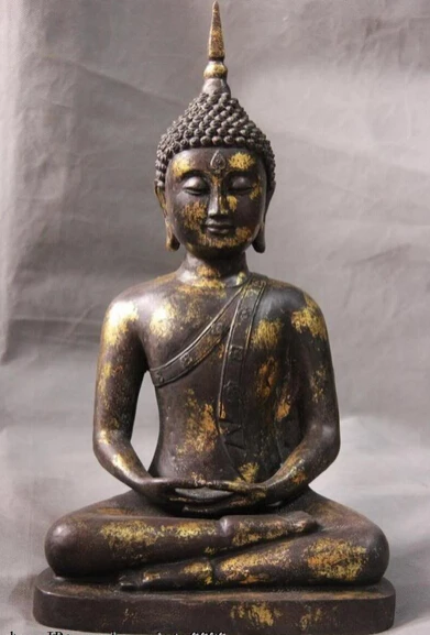 

shitou 001389 17 Thailand Religious temples Old Bronze Copper carving Buddhism Buddha Statue