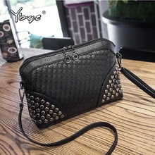 YBYT brand 2016 new fashion knitting rivet bags hotsale ladies cell phone evening clutch mini shoulder messenger crossbody bags YBYT brand 2016 new fashion knitting rivet bags hotsale ladies cell phone evening clutch mini shoulder messenger crossbody bags