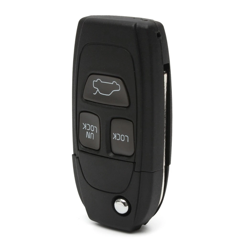 3 кнопки флип пульт дистанционного ключа брелок для VOLVO S70 V70 C70 S60 80 S40 V40 XC90 XC70
