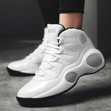 Мужская баскетбольная обувь воздухопроницаемая мужская обувь спортивная обувь мужские кроссовки высокие дышащие кроссовки туфли chaussure homme