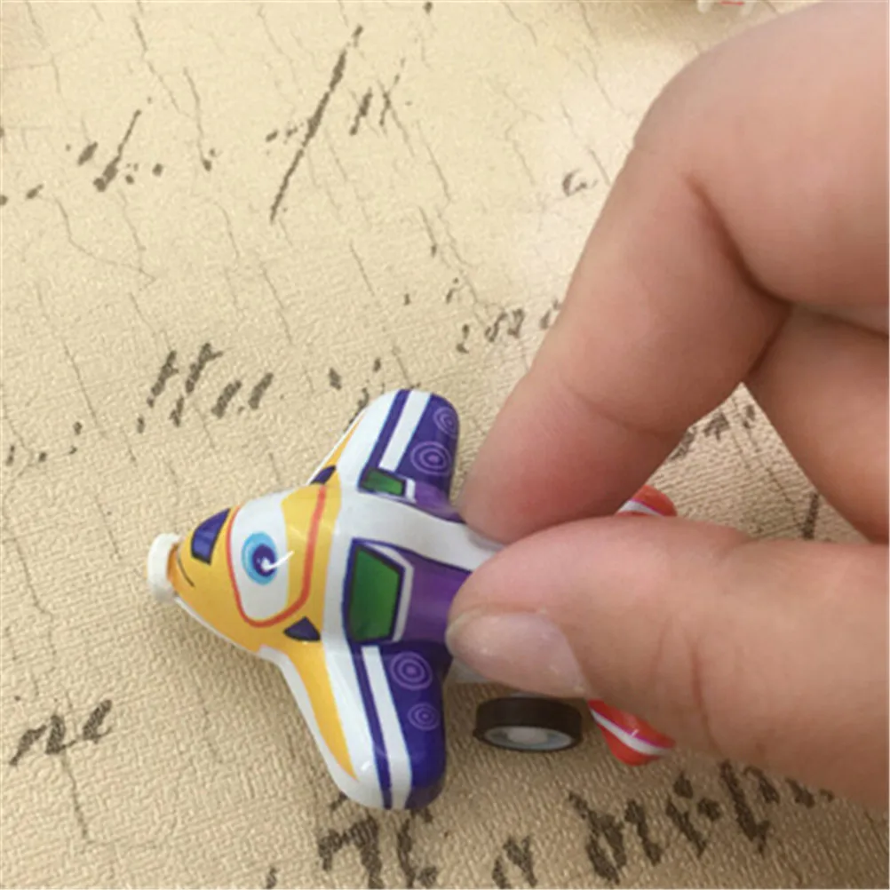 Мультфильм самолет для маленьких мальчиков милая игрушка Мини Коллекционная модель подарок отправлен случайно