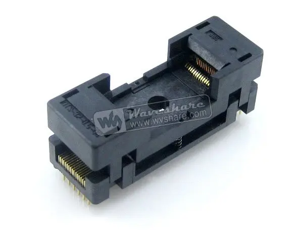 Modules TSOP32 TSOP IC Test Socket OTS-32-0.5-08 Enplas IC Programmer Adapter 18.4mm Body Width 0.5mm Pitch modules sop28 so28 soic28 ots 28 1 27 01a enplas ic test socket programmer adapter 8 6mm body width 1 27mm pitch