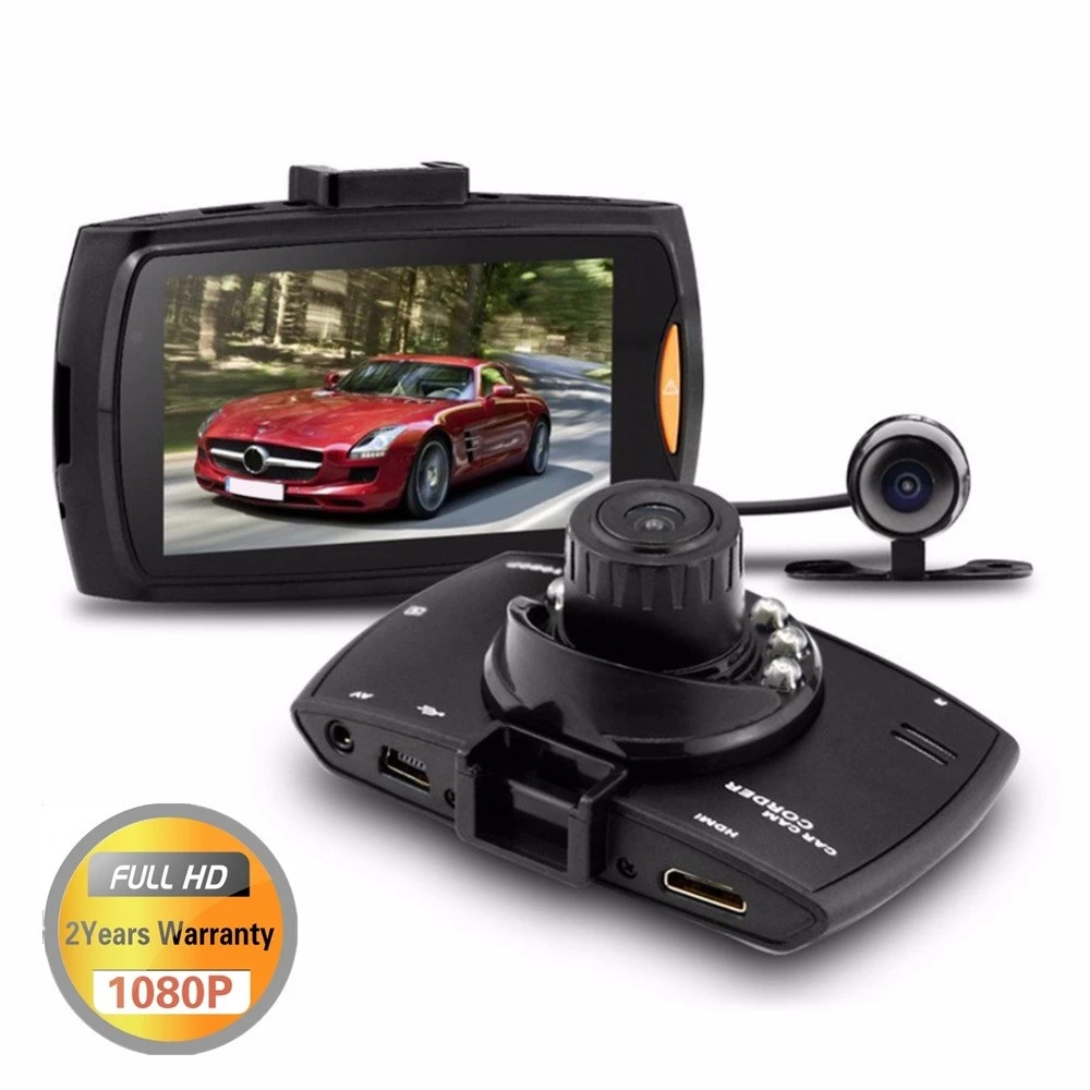 Hot Sale Car Dashcam Dvr Camera Novatek Full Hd 1080p 2.7" 170 Degree