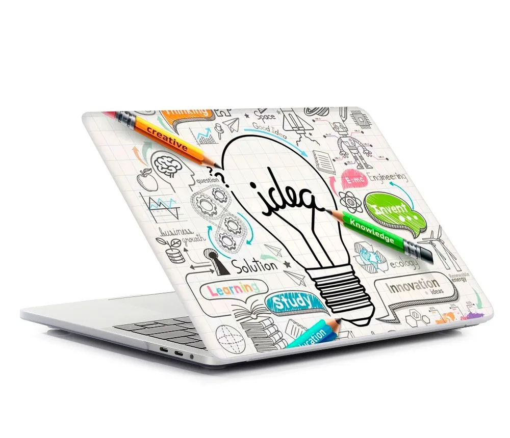 Популярный новый 2018 ZAIWJ чехол для ноутбука с принтом MacBook Air Retina Pro 11 12 13 15 3 дюймов
