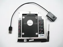 Usb EXT Cable + Exact FIT SATA 2do HDD Caddy módulo para DELL E6420 E6320 E6520
