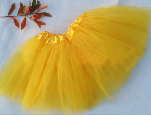 Focusnorm/детская балетная юбка-пачка для маленьких девочек; короткая мини-юбка для маленьких девочек 2-10 лет - Цвет: H