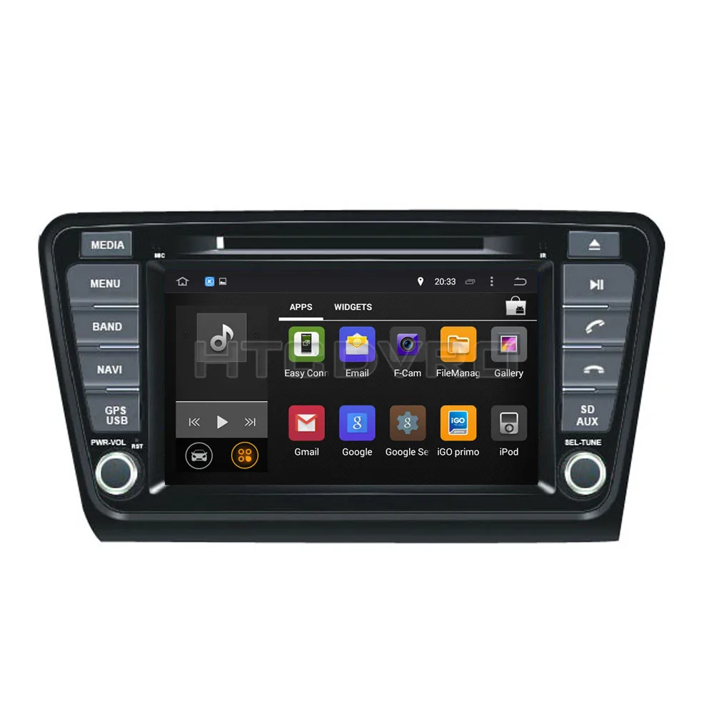 Excellent YMODVHT 8inch 4G Octa Core Android 9.0 7.1 Car DVD Player for Skoda Octavia 2014- GPS Auto RDS Radio Audio Video Stereo 2