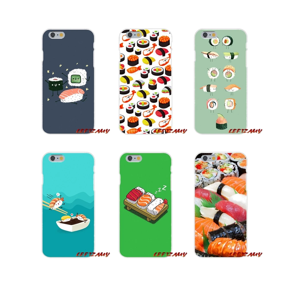 

Accessories Phone Shell Covers For Samsung Galaxy A5 A6S A7 A8 A9S Star J4 J6 J7 J8 Prime Plus 2018 Japanese sushi Kawai Food