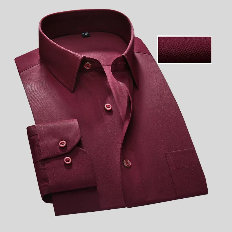VISADA JAUNA, популярная деловая Мужская рубашка, полосатая, хлопковая, с длинным рукавом, с отложным воротником, высокое качество, мужские рубашки, S-XXXXL, N775
