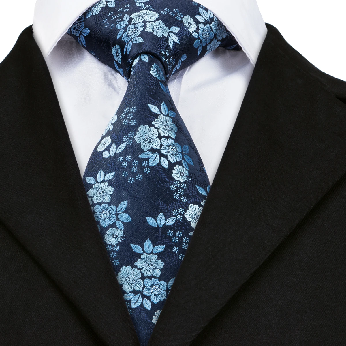 Hi-Tie Горячая продажа Цветочные Галстуки 8 5 см ширина 100% шелк галстуки модные Gravatas