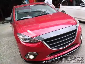 

Fit for MAZDA 3 AXELA carbon fiber NO LOGO grill grille
