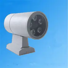 5*1 Вт Светодиодный настенный светильник вверх или вниз садовые фонари Уличные водонепроницаемые лампы Ретро проходной литой алюминий Porching освещение 5 Вт