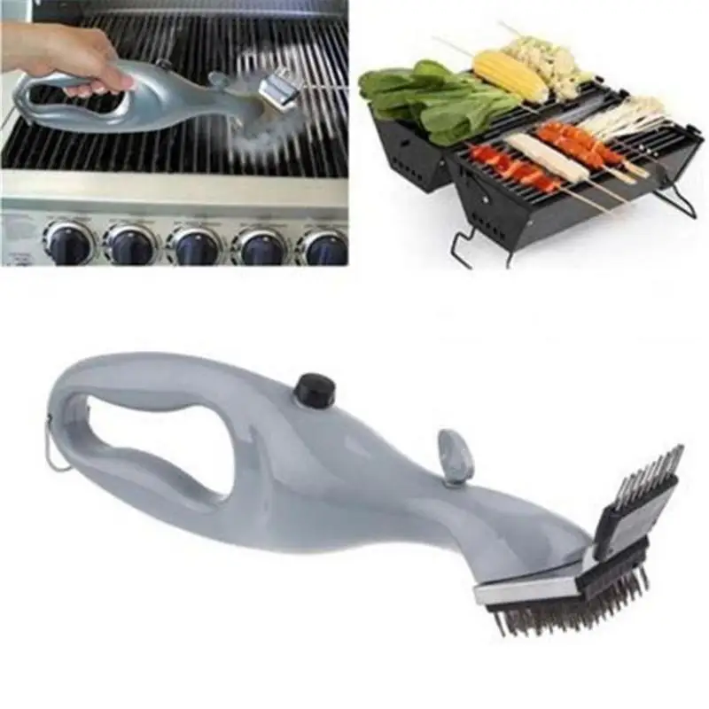 

Barbecue Stainless Steel BBQ Cleaning Brush Churrasco Outdoor Grill Cleaner with Power of Steam bbq accessories Cooking Tools