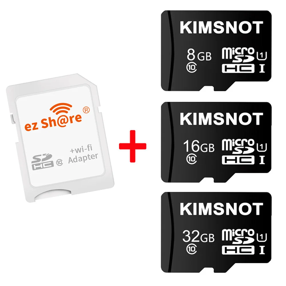 

ezshare Wireless WIFI SD Card Camera Memory Card 4GB 8GB 16GB 32GB Micro SD Card Adapter ez share TF Microsd Card Reader