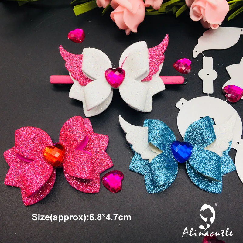 

DIE CUT METAL CUTTING DIES cut butterfly bow angel Alinacraft Scrapbook paper craft album card punch knife art cutter die