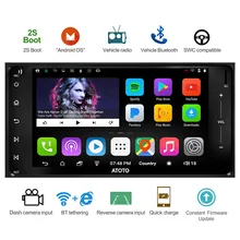 ATOTO A6 Double Din Android Car GPS Stereo/for Toyota & Subaru/ Dual Bluetooth/A6YTY721P 2G+32G/Quick Charge/Indash Radio/WiFi