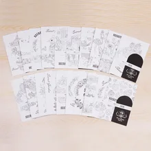 1 комплект G76 Южно-корейские канцелярские товары оптом 40-восемь наборов большого конверта fam trip set custom канцелярские товары фабрика