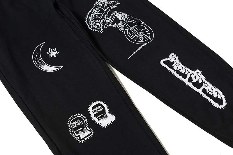 19SS New Kanye Pants Season 6 Calabasas Season 5 Sweatpants Brain Flower Print Men Women Hip Hop Kanye West Trousers Joggers 19SS New Kanye Pants Season 6 Calabasas Season 5 Sweatpants Brain Flower Print Men Women Hip Hop Kanye West Trousers Joggers