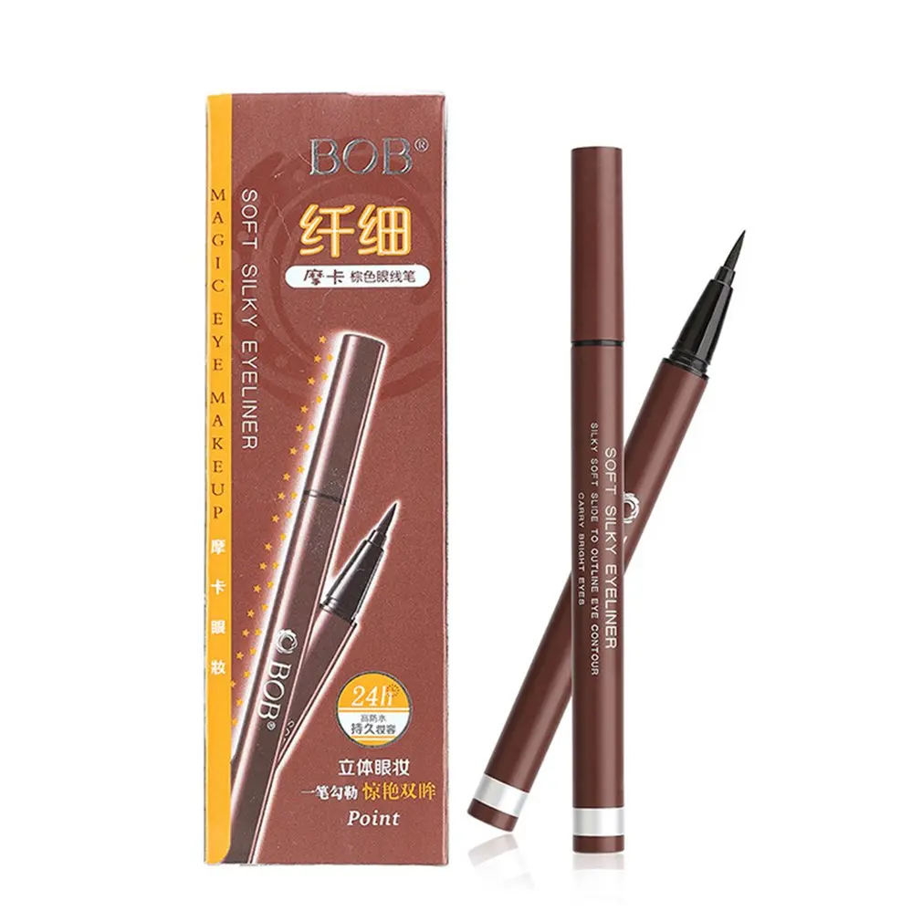 

1 pcs Waterproof Makeup Black Liquid Eye Liner Pencil Cosmetic Eyeliner Liquid Eyeliner Pen new