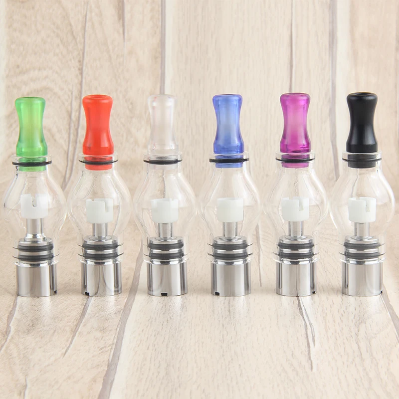 DHL free Glass x5 globe tank dry herb wax vaporizer electronic cigarette vaporizer glass bubbler