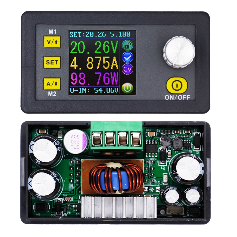 DPS5005 Voltmeter Ammeter Voltage meter Regulator converter Adjustable Programmable Power Supply Module Buck Current tester30%OF