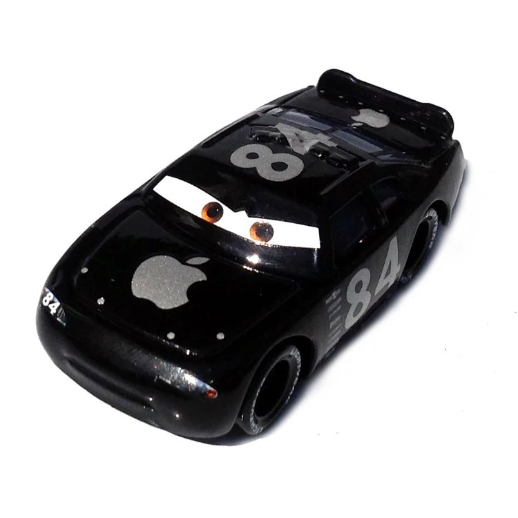Free freight cars 2 toys Diecast Metal toy car Pixar black apple 84