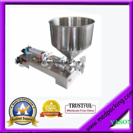 

Semi Automatic Pneumatic Small Bottle Filling Machine 50-1000ml GRIND