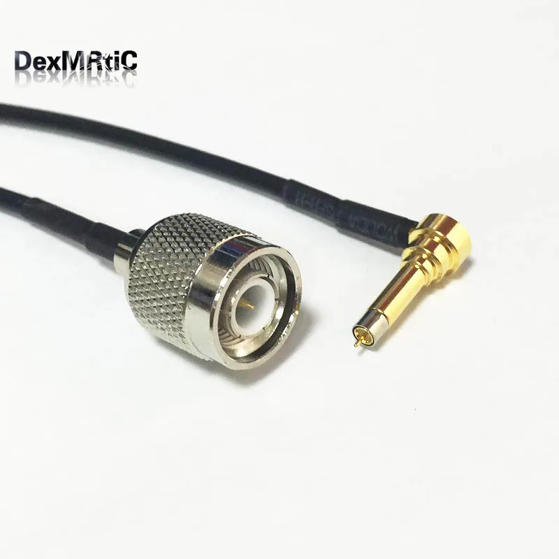 

New TNC Male Plug Switch MS156 Right Angle 3g antenna cable RG174 Wholesale 20CM 8" Adapter