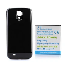 Для samsung Galaxy S4 SIV i9500 5600 мАч Универсальный расширенное резервирование утолщенная батарея перезаряжаемый аккумулятор с Черная накладка на заднюю панель