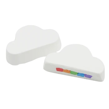 

2019 New Rainbow Color Cloud Bath Bomb, Float on Water and Release Vivid Floating Bath Salt Bath Supplies