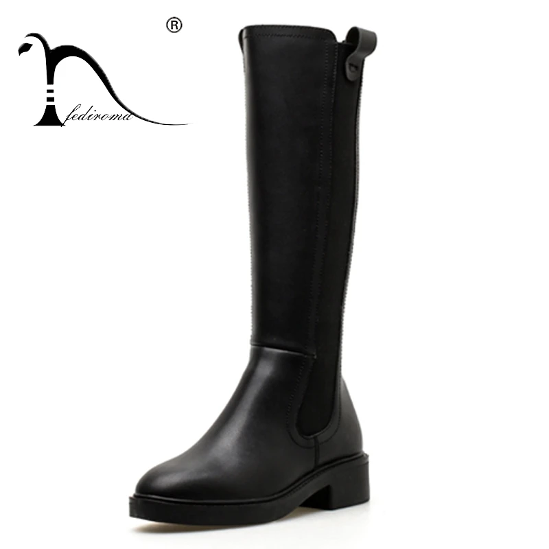 boots with square heel