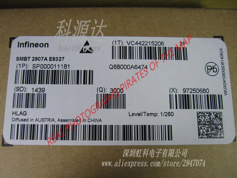 100 шт./лот SMBT2907AE6327HTSA1 SOT-23 SMBT2907A SMBT2907AE6327 в наличии | Электроника