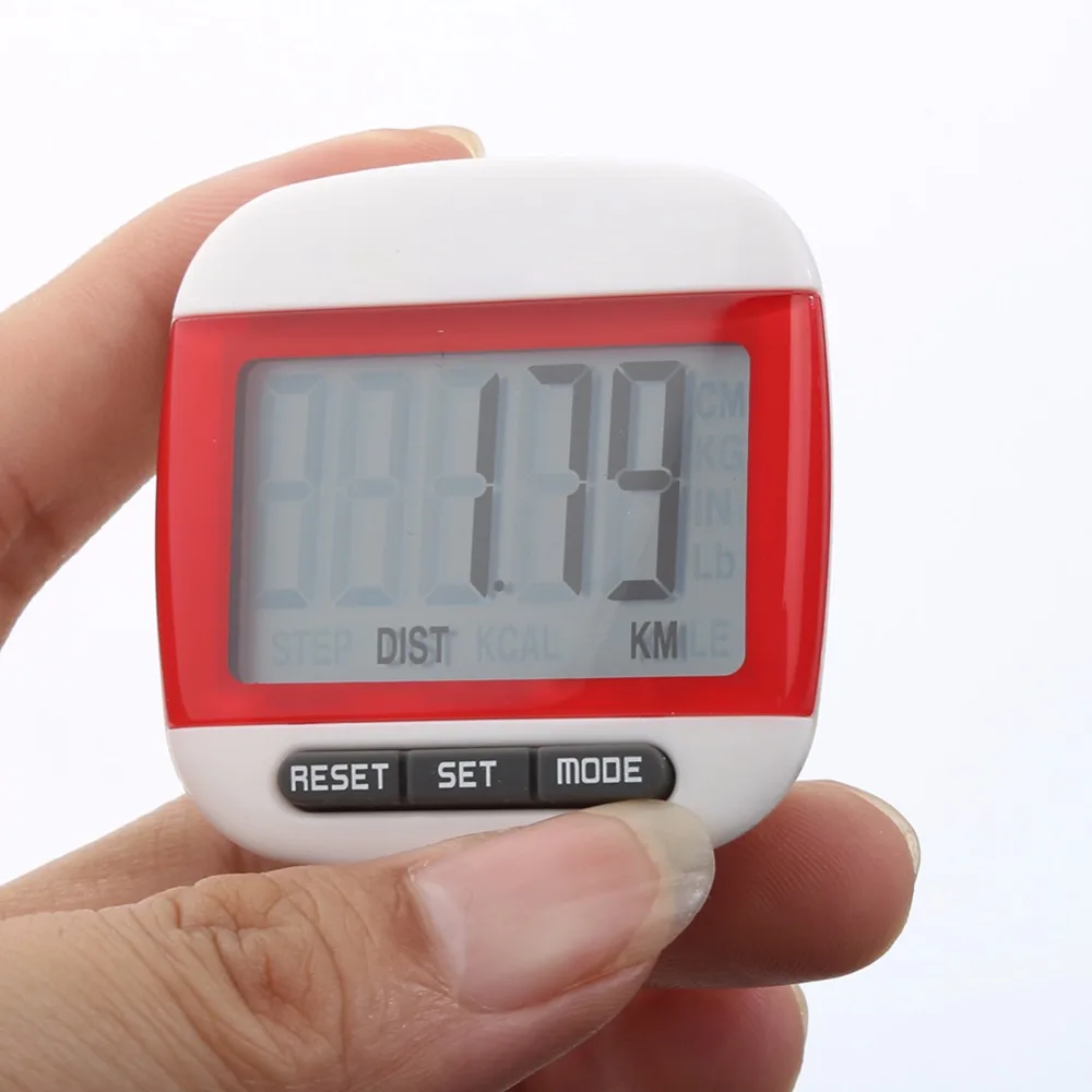 Mini Waterproof Step Movement Calories Counter Multi-Function Digital Pedometer