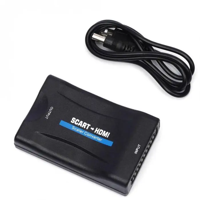 Из scart в HDMI конвертер аудио видео адаптер для 1080 P HDTV STB Sky Box SGA998