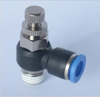 

tube 8mm-1/4 BSPT thread Air Flow Control Valve,speed controller, pneumatic fitting