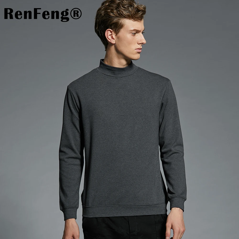 underwear turtle Neck slim men long sleeve t-shirt base shirt warm turtleneck thermal undershirt men's autumn spring Top shirts (5)