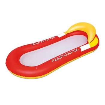 

Summer Water Sports Hammock Inflatable Beach Lounger Backrest Recliner Floating Sleeping Bed Chair Cushion Single Air Mattresses